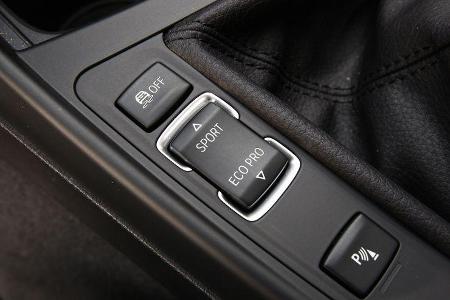 BMW 116d, Mittelkonsole