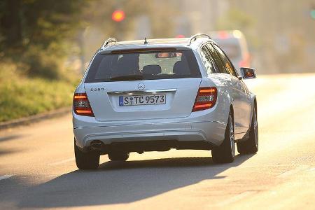 Mercedes C 250 T-Modell, Heckansicht