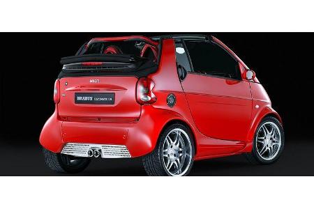 Seit 1999 tunt Brabus auch Smart. Hier der Fortwo.