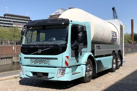 Volvo FE Electric Truck Weltpremiere Hamburg 2018 Volvo FE Electric Truck Weltpremiere Hamburg 2018