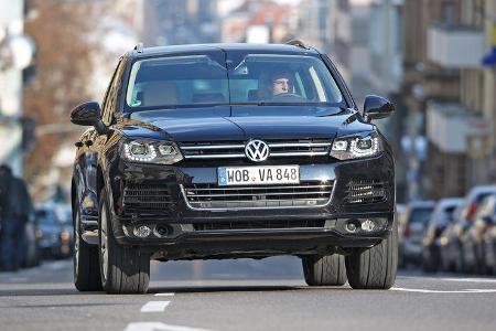 VW Tuareg V6 TDI, Frontansicht