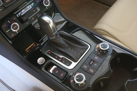 VW Tuareg V6 TDI, Schalthebel, Schaltknauf