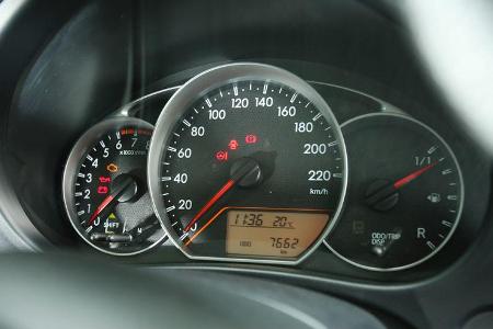 Subaru Trezia 1.3i Active, Rundinstrumente