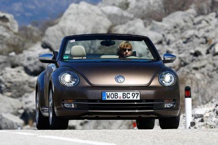 VW Beetle Cabrio 2.0 TDI, Frontansicht