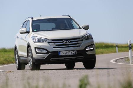Hyundai Santa Fe 2.0 CRDi 2WD, Frontansicht Hyundai Santa Fe 2.0 CRDi 2WD, Frontansicht