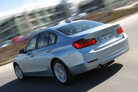 BMW 320i Efficient Dynamics Edition, Heckansicht