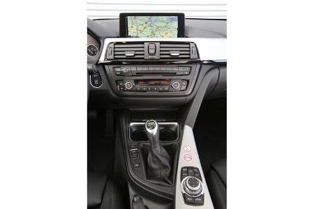 BMW 320i Efficient Dynamics Edition, Mittelkonsole