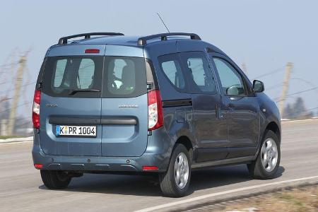 Dacia Dokker dCi 90, Heckansicht