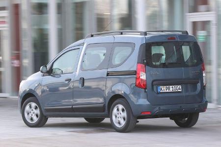 Dacia Dokker dCi 90, Heckansicht