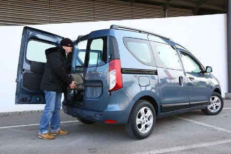 Dacia Dokker dCi 90, Heckklappe