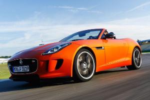 Jaguar F-Type S, Seitenansicht