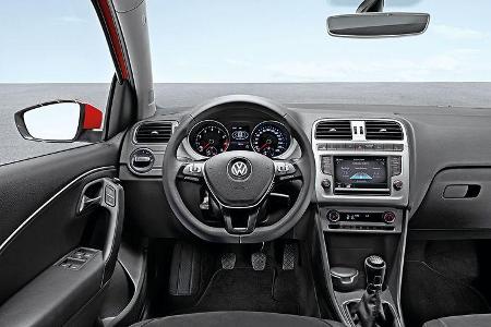 01/2014, VW Polo 2014 Facelift, Innenraum