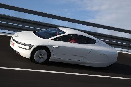 VW XL1, Seitenansicht