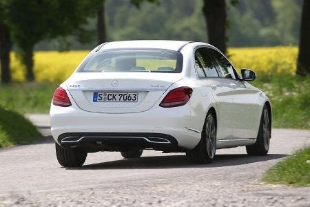 Mercedes C 250 Bluetec, Heckansicht