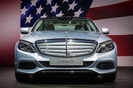 Mercedes C-Klasse Sitzprobe