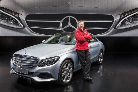 Mercedes C-Klasse Sitzprobe
