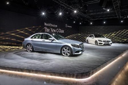 Mercedes C-Klasse Sitzprobe