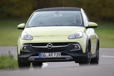 Opel Adam 1.0 DI Turbo Rocks, Frontansicht