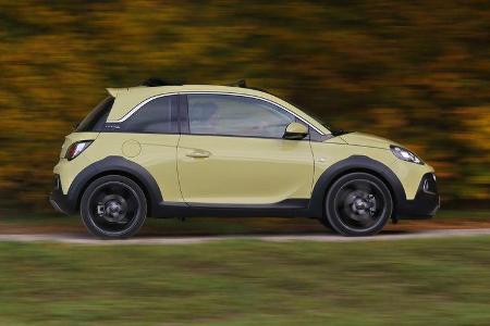 Opel Adam 1.0 DI Turbo Rocks, Seitenansicht