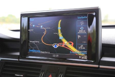 Audi A7 Sportback 3.0 TDI Ultra, Bildschirm