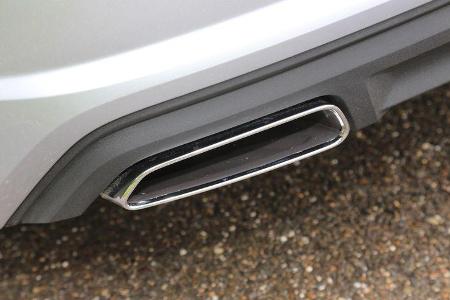 Audi A7 Sportback 3.0 TDI Ultra, Auspuff, Endrohr