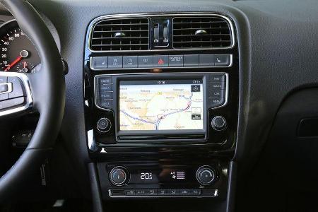 VW Polo BlueGT, Mittelkonsole