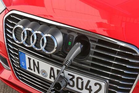 Audi A3 Sportback e-tron, Strombuchse, Ladevorgang