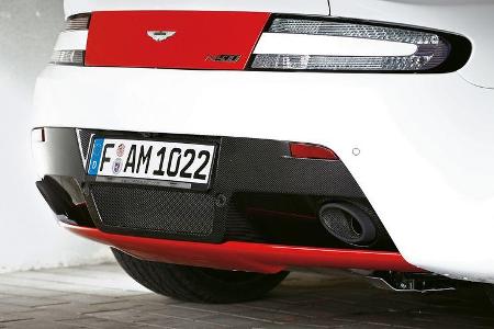 Aston Martin V8 Vantage N430, Heck