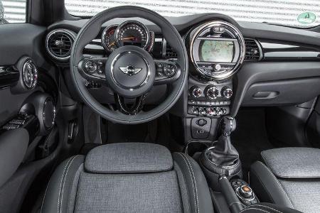 Mini One D, Cockpit