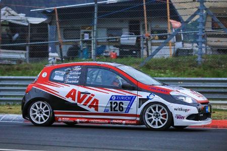 24h-Rennen Nürburgring 2018 - Nordschleife - Startnummer #126 - Renault Clio RS Cup - aufkleben.de Motorsport - SP3