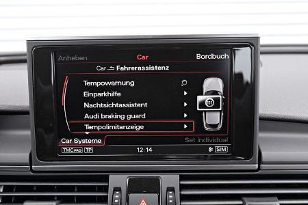 Audi A6 Avant 3.0 TDi, Display