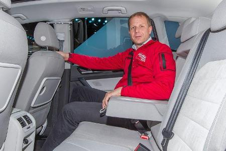 VW Golf Sportsvan, Sitzprobe