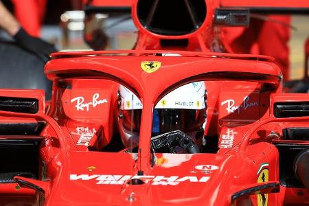 Ferrari - Halo - F1-Test - Barcelona - 2018