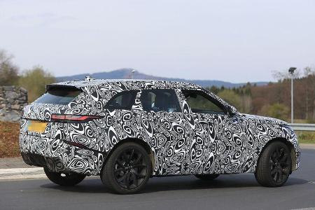 Range Rover Velar SVR Erlkönig