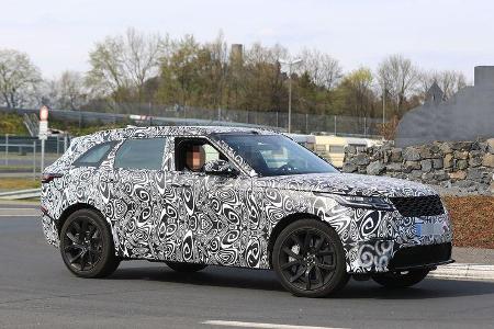 Range Rover Velar SVR Erlkönig