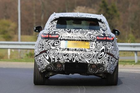 Range Rover Velar SVR Erlkönig