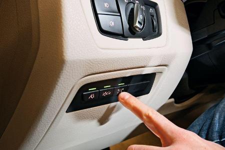 BMW 320d Modern Line, Mittelkonsole, Schalter