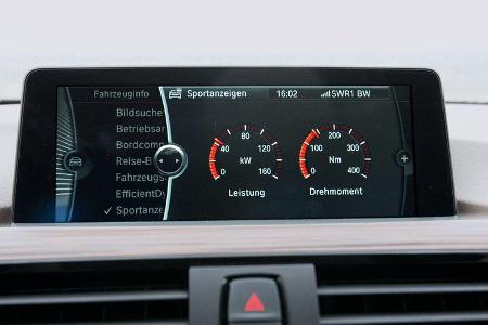 BMW 320d Modern Line, Display, Bildschirm