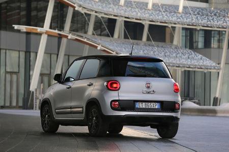 Fiat 500L 1.6 Multijet, Heckansicht
