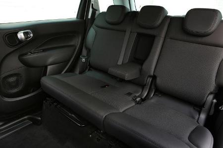 Fiat 500L 1.6 Multijet, Fondsitz, Beinfreiheit