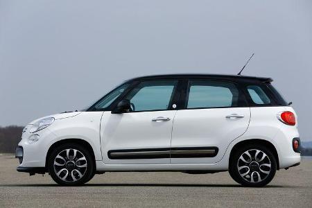 Fiat 500L, Seitenansicht