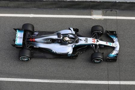 Lewis Hamilton - Mercedes - F1-Test - Barcelona - Tag 7 - 8. März 2018