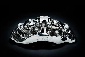 Bugatti druckt Bremssattel