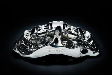 Bugatti Bremssattel Titan 3D-Druck Bugatti Bremssattel Titan 3D-Druck