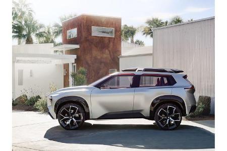 Mit dem XMotion Concept zeigt Nissan auf der NAIAS (North American International Auto Show), wie man sich den Kompakt-SUV de... Mit dem XMotion Concept zeigt Nissan auf der NAIAS (North American International Auto Show), wie man sich den Kompakt-SUV de...