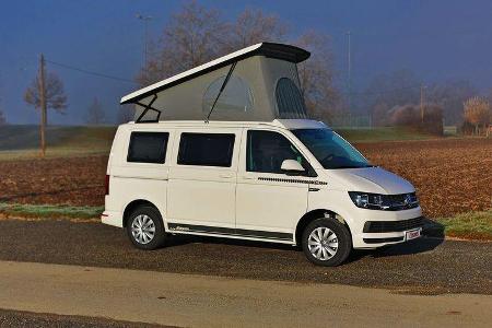Auf der CMT zeigt Fischer mit seinem neuen Octobus einen Campingbus auf VW T6 mit vielfältigen Einsatzmöglichkeiten für Frei... Auf der CMT zeigt Fischer mit seinem neuen Octobus einen Campingbus auf VW T6 mit vielfältigen Einsatzmöglichkeiten für Frei...