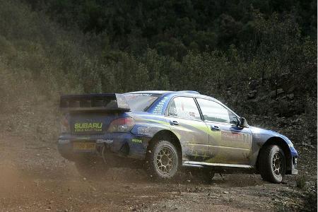Hauptprofiteur der Ford-Bestrafung war Petter Solberg, der im Subaru Platz zwei erbte.