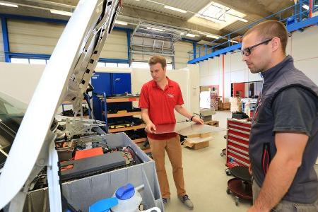 Abt eCaddy, Werkstattbesuch, Technik, Umwelt Abt eCaddy, Werkstattbesuch, Technik, Umwelt