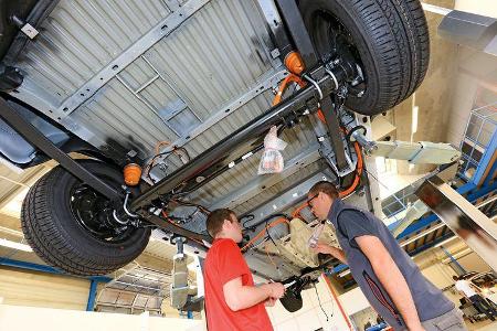 Abt eCaddy, Werkstattbesuch, Technik, Umwelt