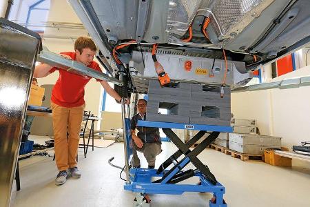 Abt eCaddy, Werkstattbesuch, Technik, Umwelt